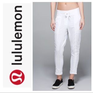 Lululemon Street to Studio Pant Cropped White 6